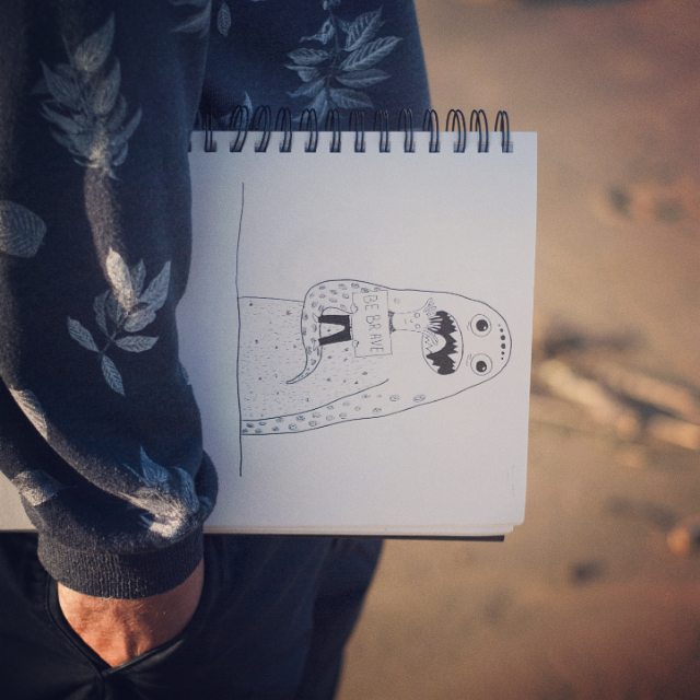 drawing sketchbook faces